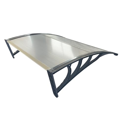 White 39''x31.5'' Polycarbonate Window Awning V318775