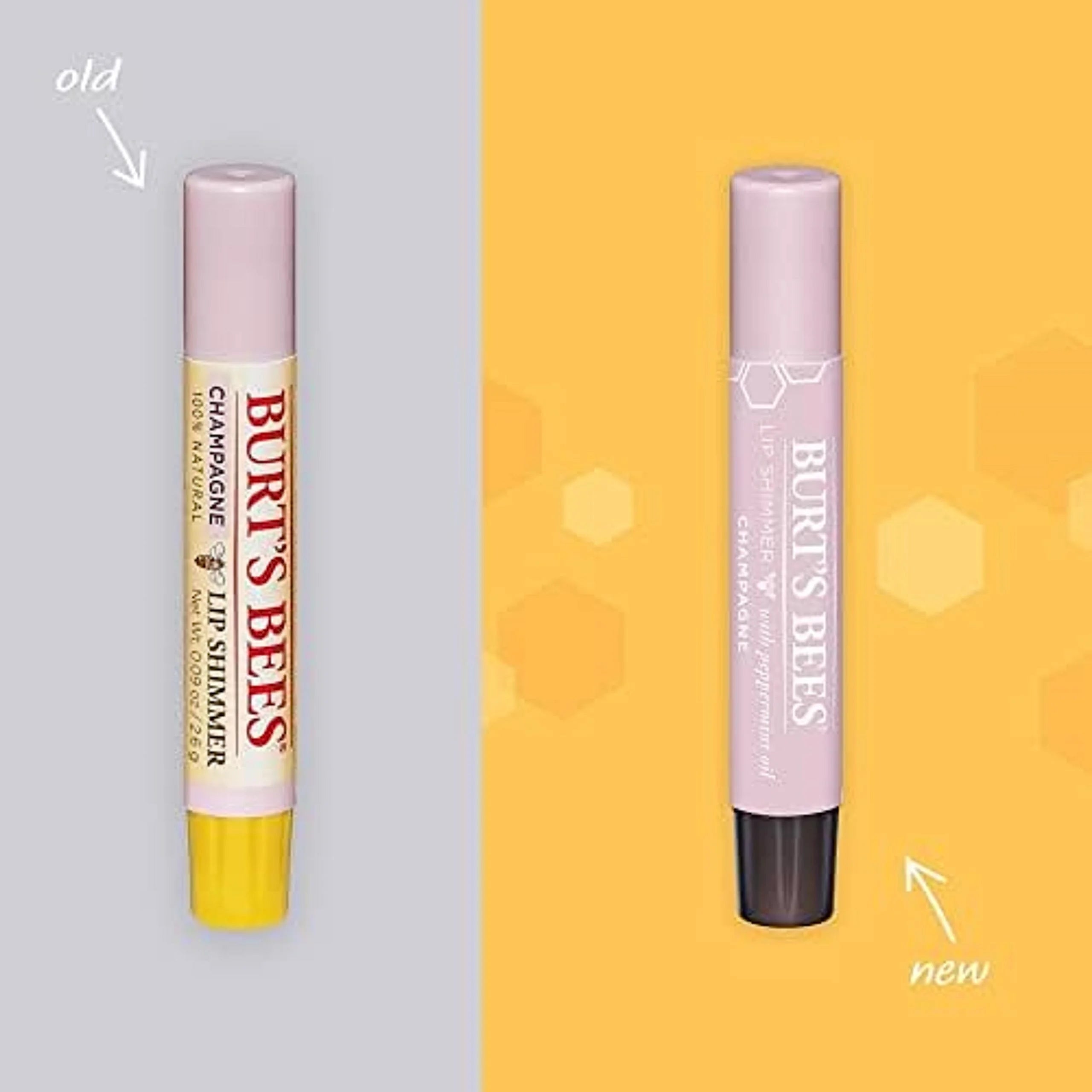 Champagne Tinted Lip Balm Stick (4-Pack) E1228