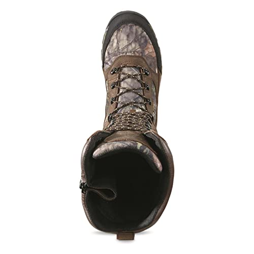 16" Leather Waterproof Snake Boots B580