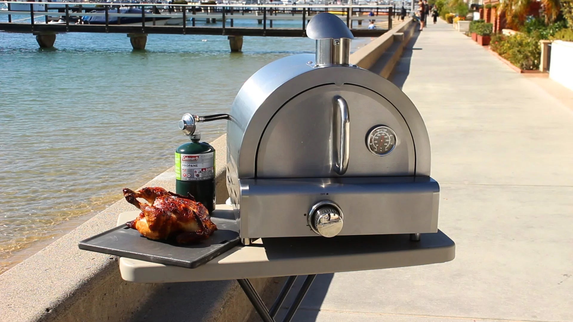 Stainless Steel Portable Pizza Oven J856829