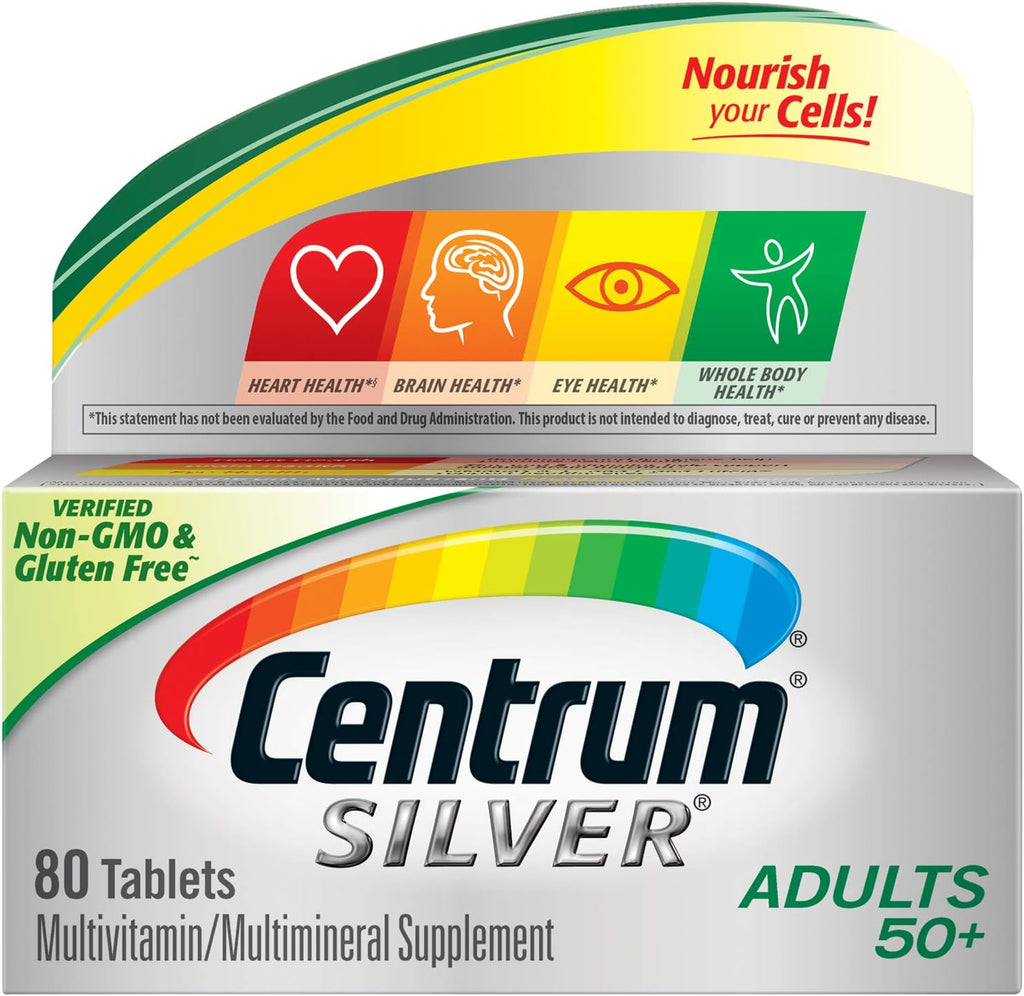 80 Count Multivitamin/Multimineral Supplement Tablet Q963277