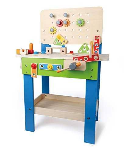 Wooden Toolbench Pretend Builder Set D542