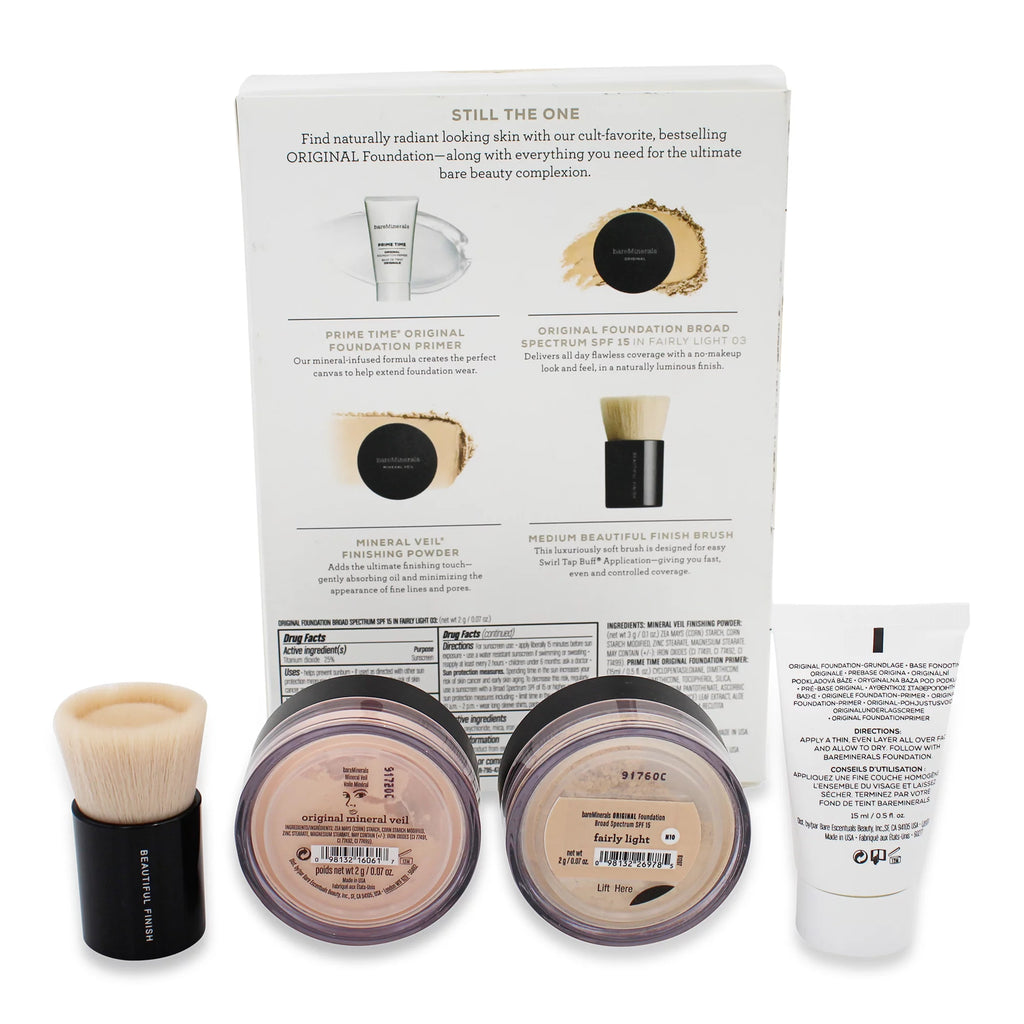 Fairly Light 4 Piece Mineral Foundation Set A6746