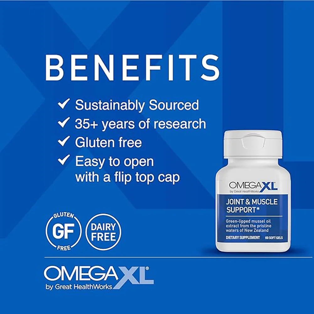 60 Softgels with Green Lipped Mussel Extract G926