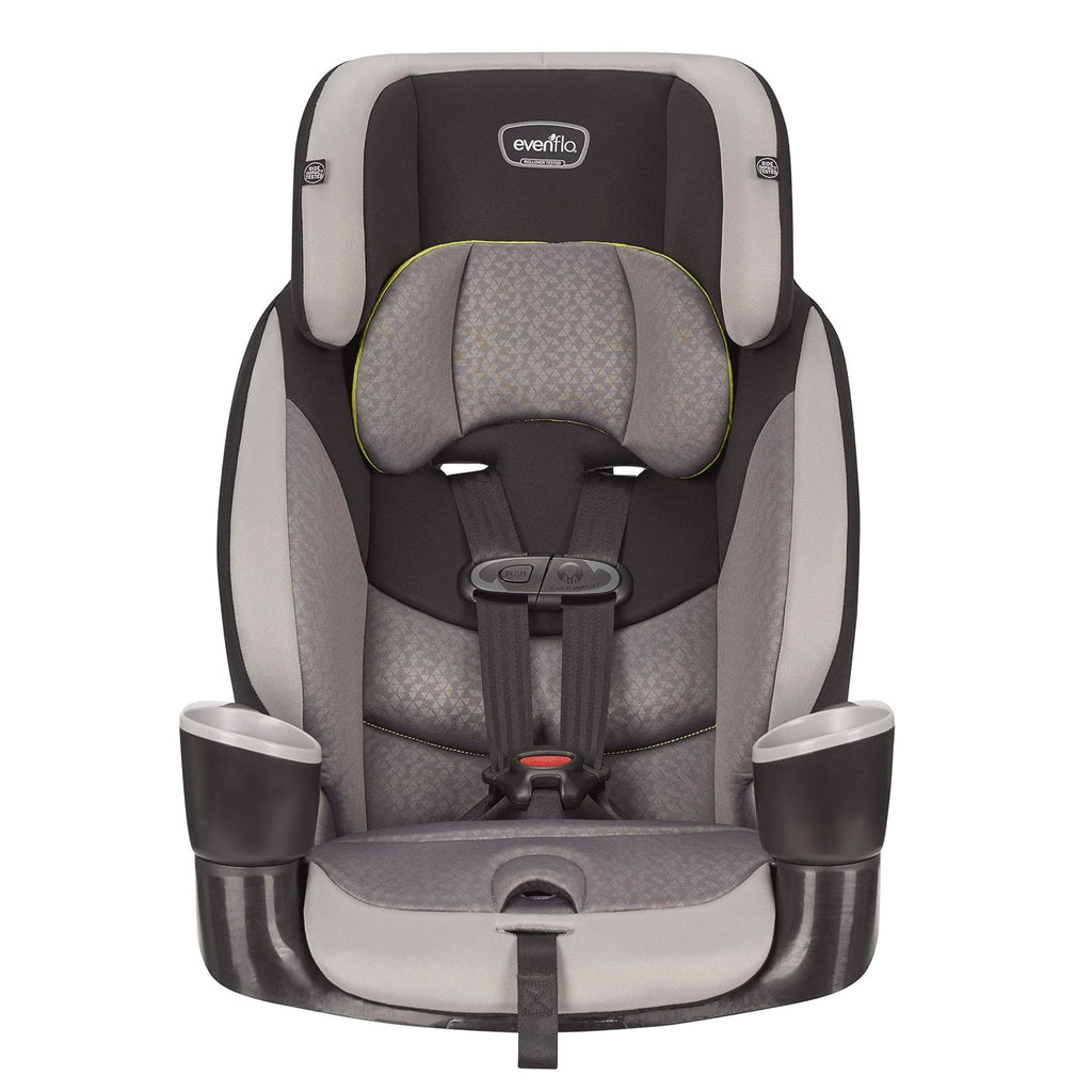 Granite Gray Polyester Highback Booster Car Seat J276928