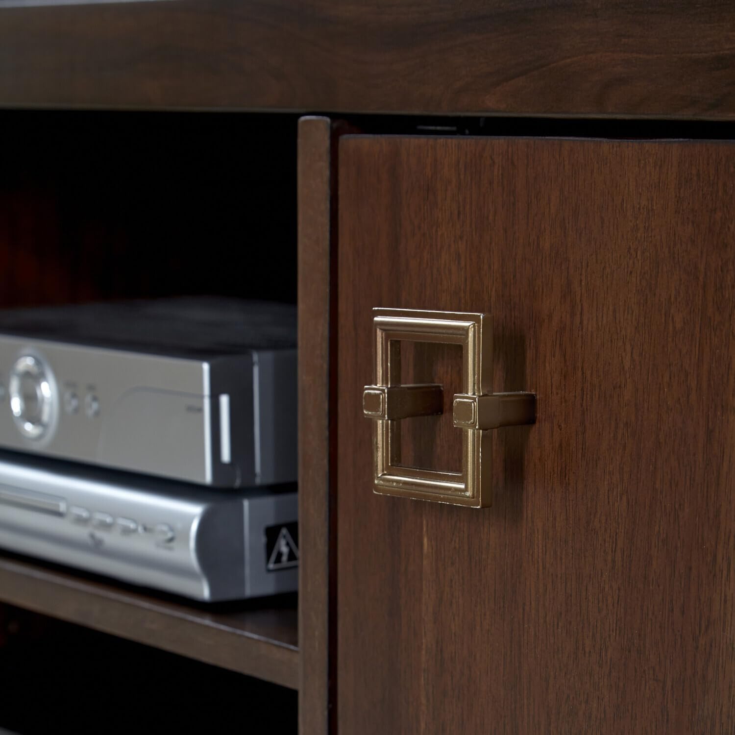 Brown Wood Entertainment Center K2060