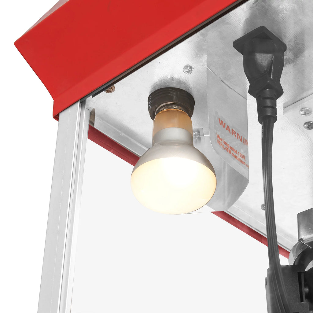 Red Countertop Popcorn Popper Machine, 8 Ounce Z606