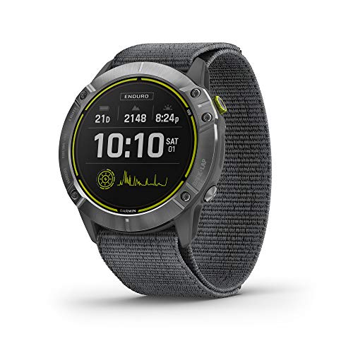 Carbon Gray DLC Titanium GPS Watch with Solar Charging A3813