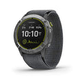 Carbon Gray DLC Titanium GPS Watch with Solar Charging A3813