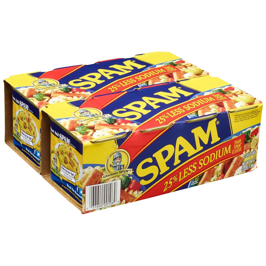 12 oz 8-count Less Sodium Canned Meat X830123