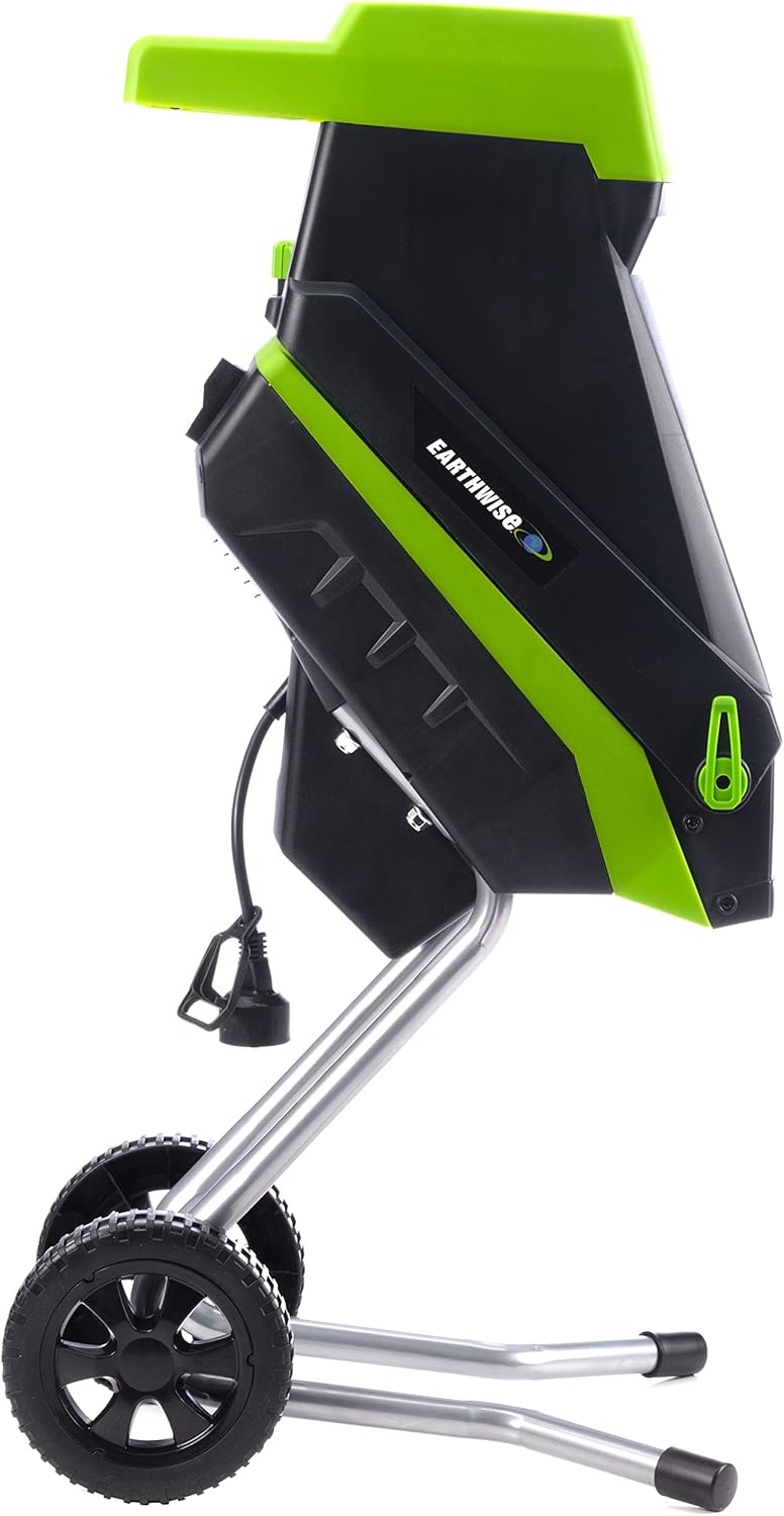 15-Amp Electric Corded Chipper/Shredder with Collection Bag E264844