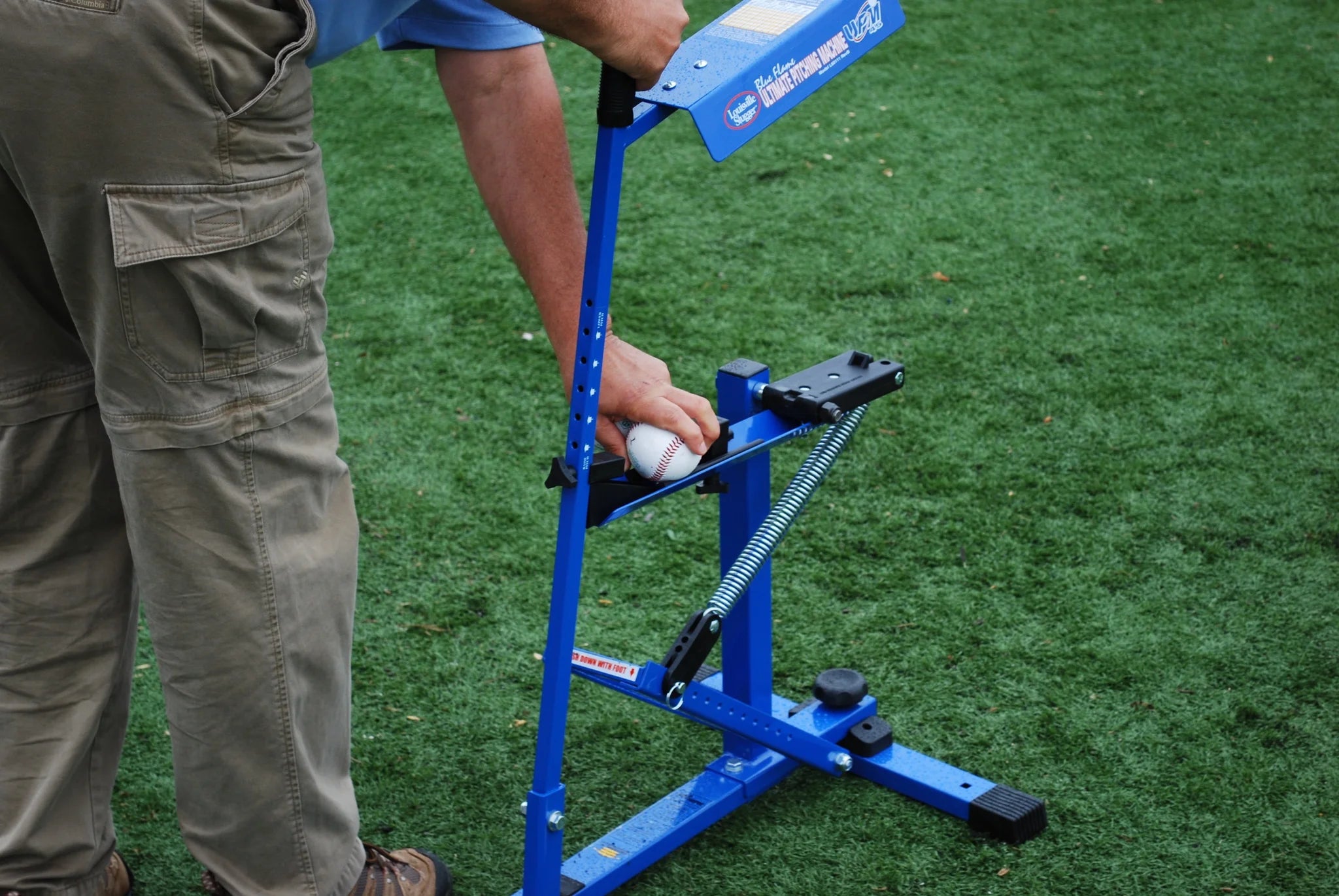 Blue Flame Pitching Machine Y7648