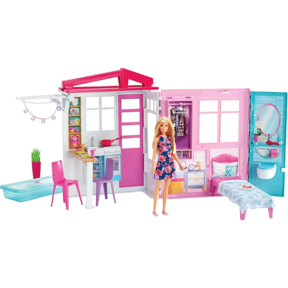 Barbie House and Doll V42699