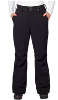 Black Fleece Lined Stretch Ski Pant Q903