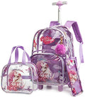 Clear Rolling Backpack (Dinosaur) Q162173