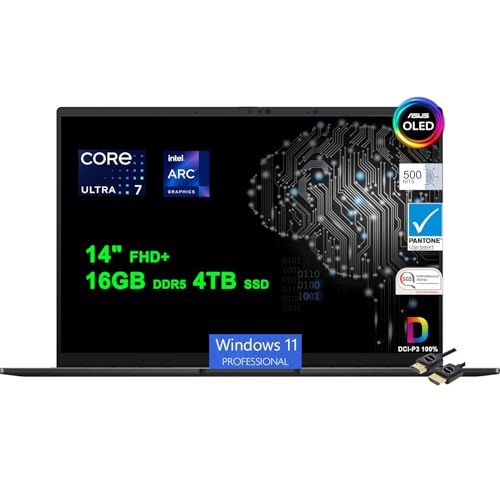 14" FHD+ OLED Touch Laptop with Intel Ultra 7 155H 16GB DDR5 2TB SSD Y352