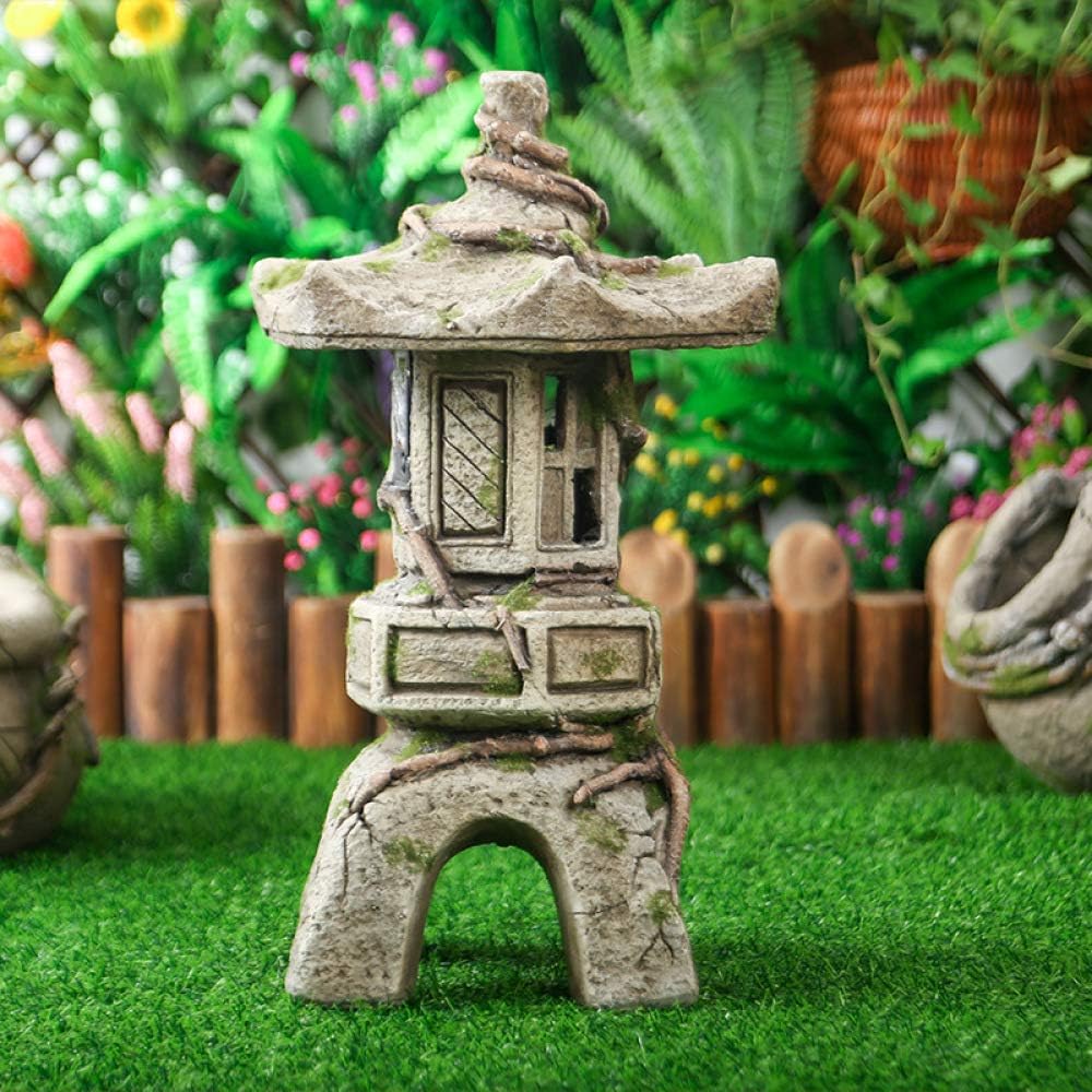 Japanese Pagoda Solar Ornament X6499