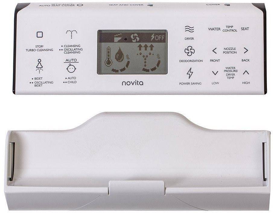 White Elongated Bidet Seat O589