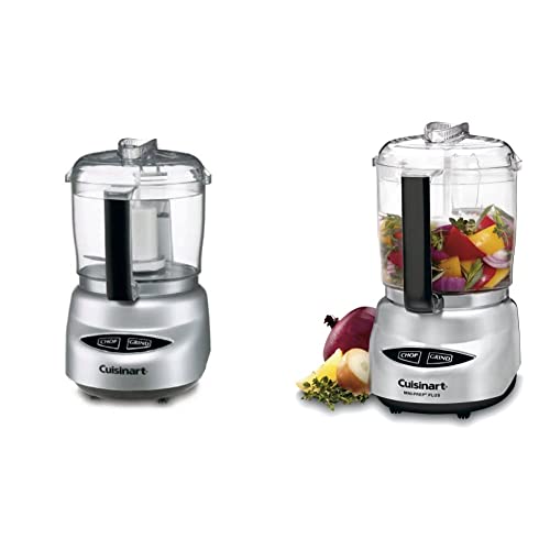Brushed Chrome and Nickel 4-Cup Food Processor Z142