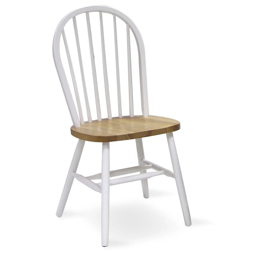 White Solid Wood Dining Chair J8316