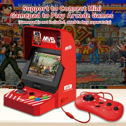 Mini Home Arcade Machine with 45 Pre-Loaded Classic Games, 3.5inch Screen W995309