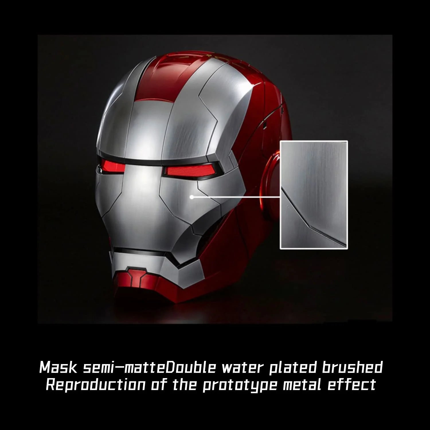 Iron Man Helmet Electronic Mask with Sounds & LED Eyes 1:1 Model F352