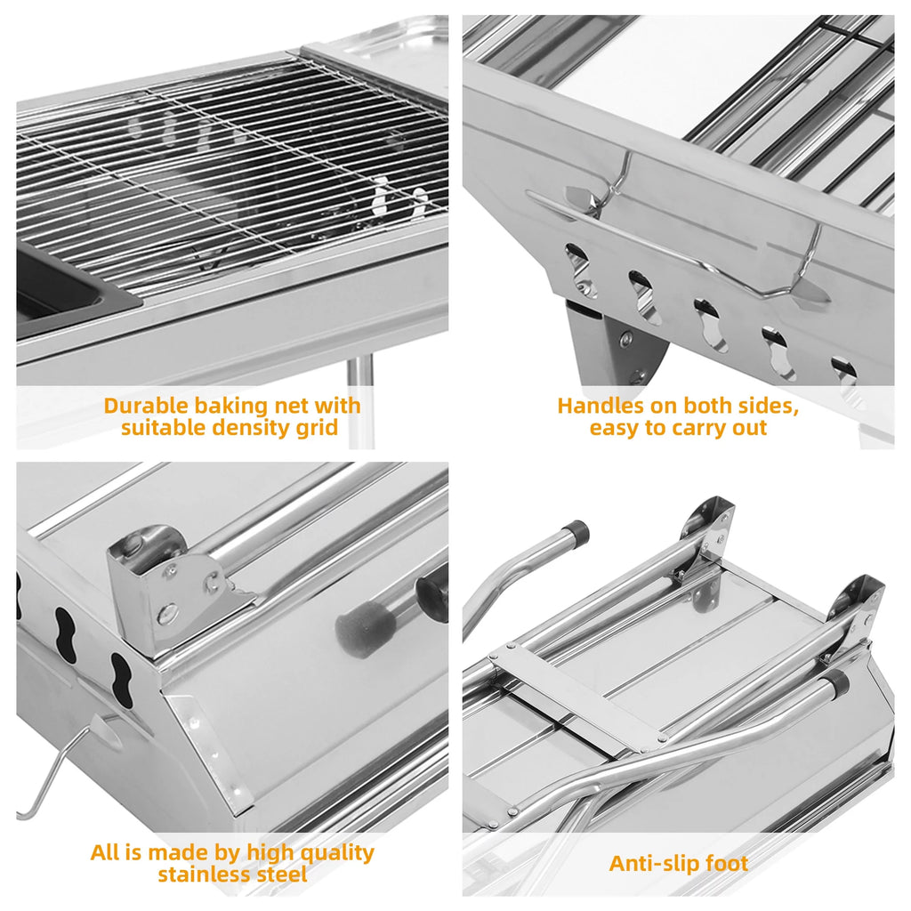 Stainless Steel Portable Charcoal Grill C323