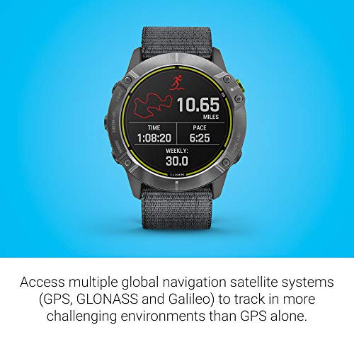 Carbon Gray DLC Titanium GPS Watch with Solar Charging A3813
