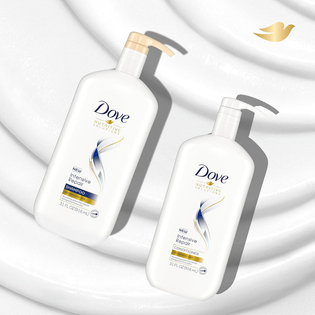 2 Count 31 oz Strengthening Shampoo and Conditioner with Pump H730