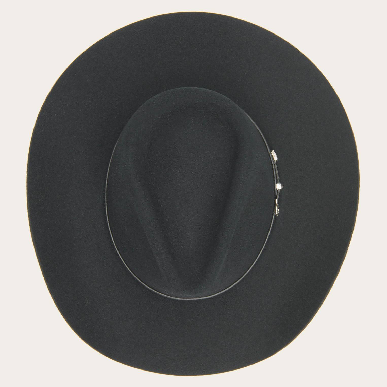 Black 4X Buffalo Felt Cowboy Hat X37066