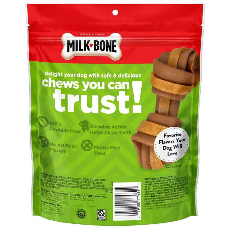 Gnaw Bones Dog Treats Q100
