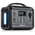 Portable Power Station 280Wh Lithium Battery 110V 300W Pure Sine Wave AC Outlets 60W PD 3.0 USB-C 2 USB B5229
