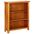 3-Tier Solid Oak Wood Bookcase Z7894