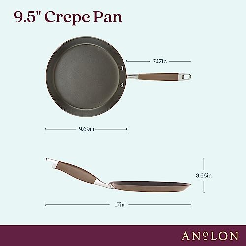 9.5 Inch Hard Anodized Nonstick Crepe Pan C164