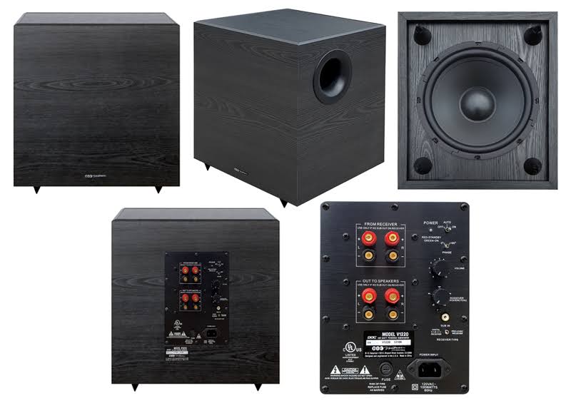 Black Subwoofer Z325