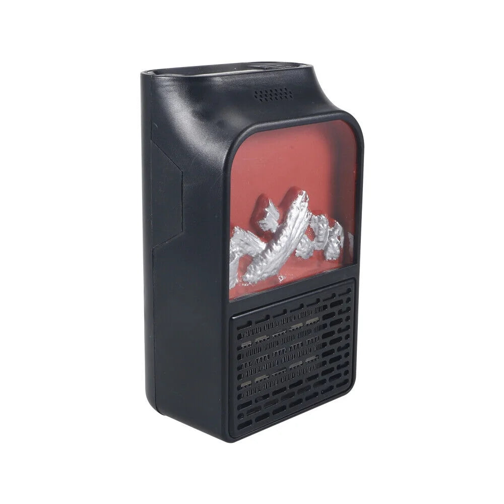 Compact Plug-in Wall Outlet Heater with Timer and Remote Control I9561