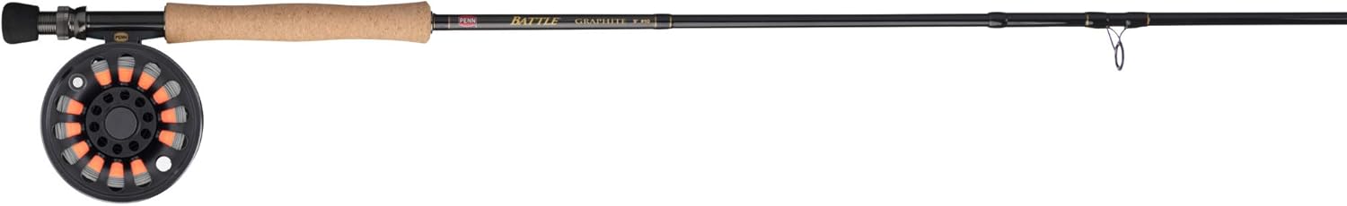 Penn Battle Fly Outfit Reel and Fishing Rod Combo G249542