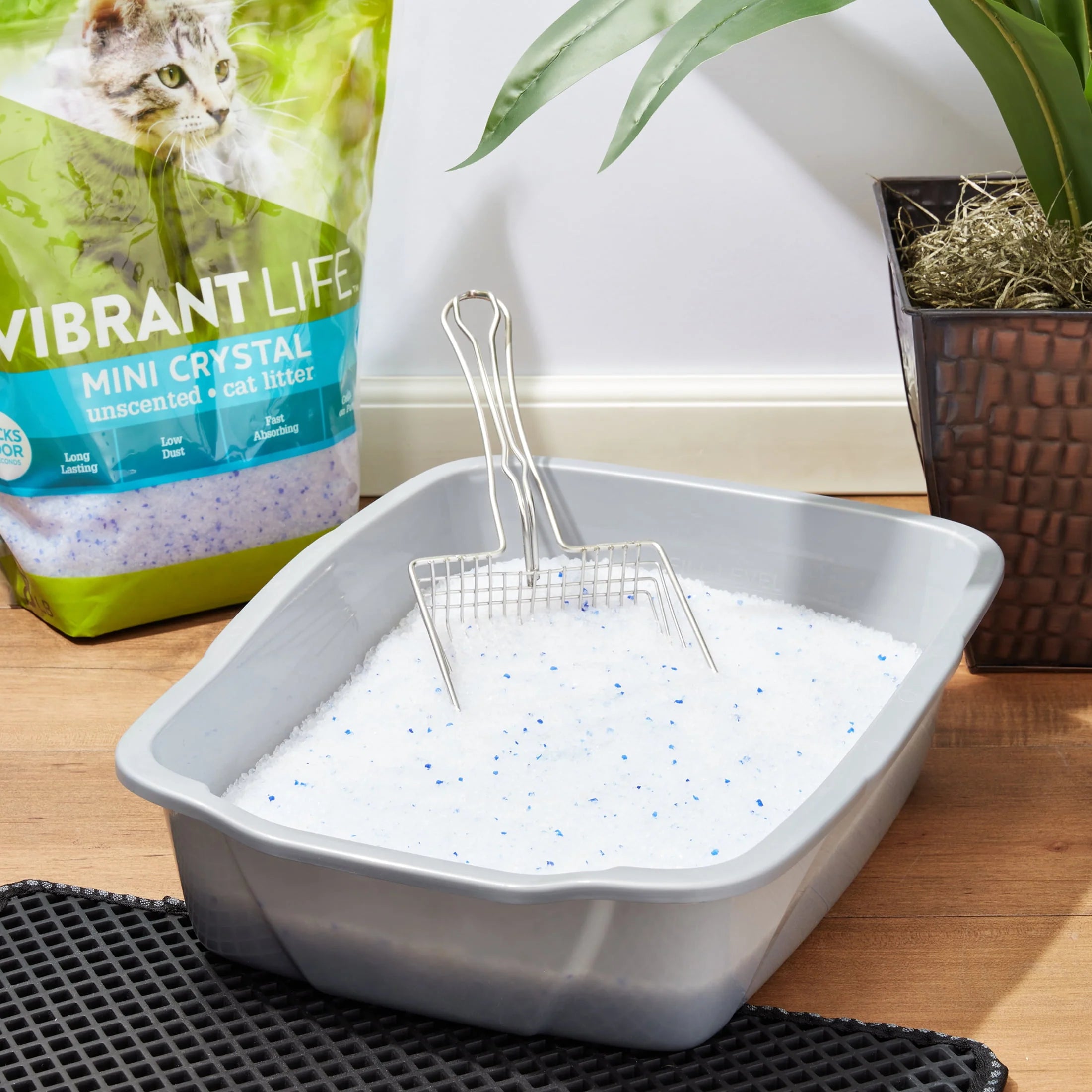 Mini Crystal Unscented Cat Litter, 8 lb B34593