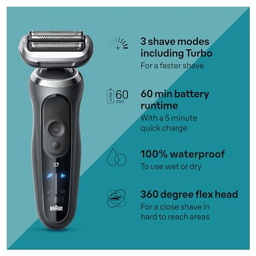 Black Electric Razor Foil Shaver I248