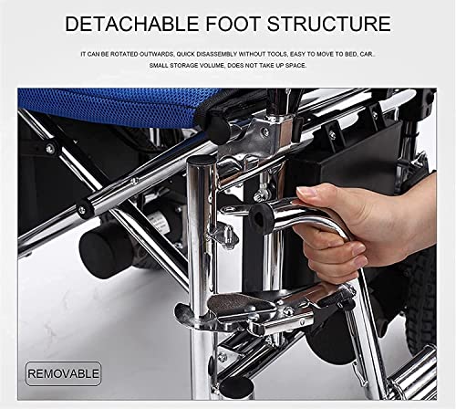 Red Portable Wheelchair H4689