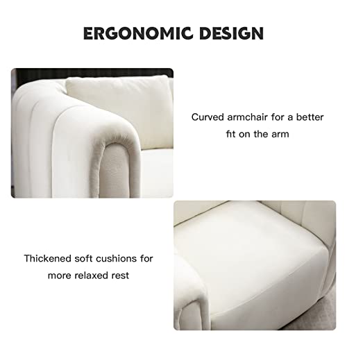 Green Velvet Swivel Barrel Chair J199