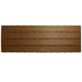 1 ft. x 3 ft. Composite Deck Tile in Peruvian Teak (15 Sq. ft. per Box) W266