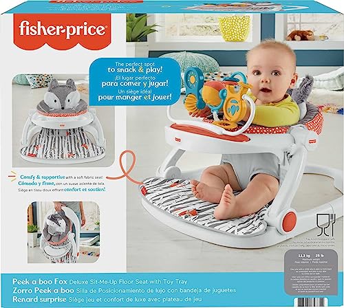 Portable Baby Chair Floor Seat with Removable Toys and Snack Tray P996
