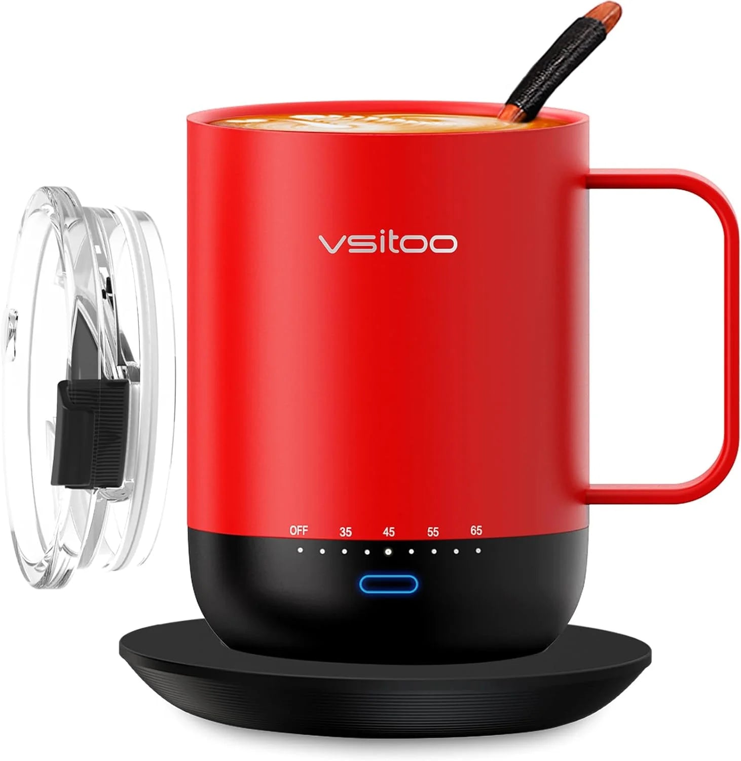 14 oz Self Heating Coffee Mug with Lid R397