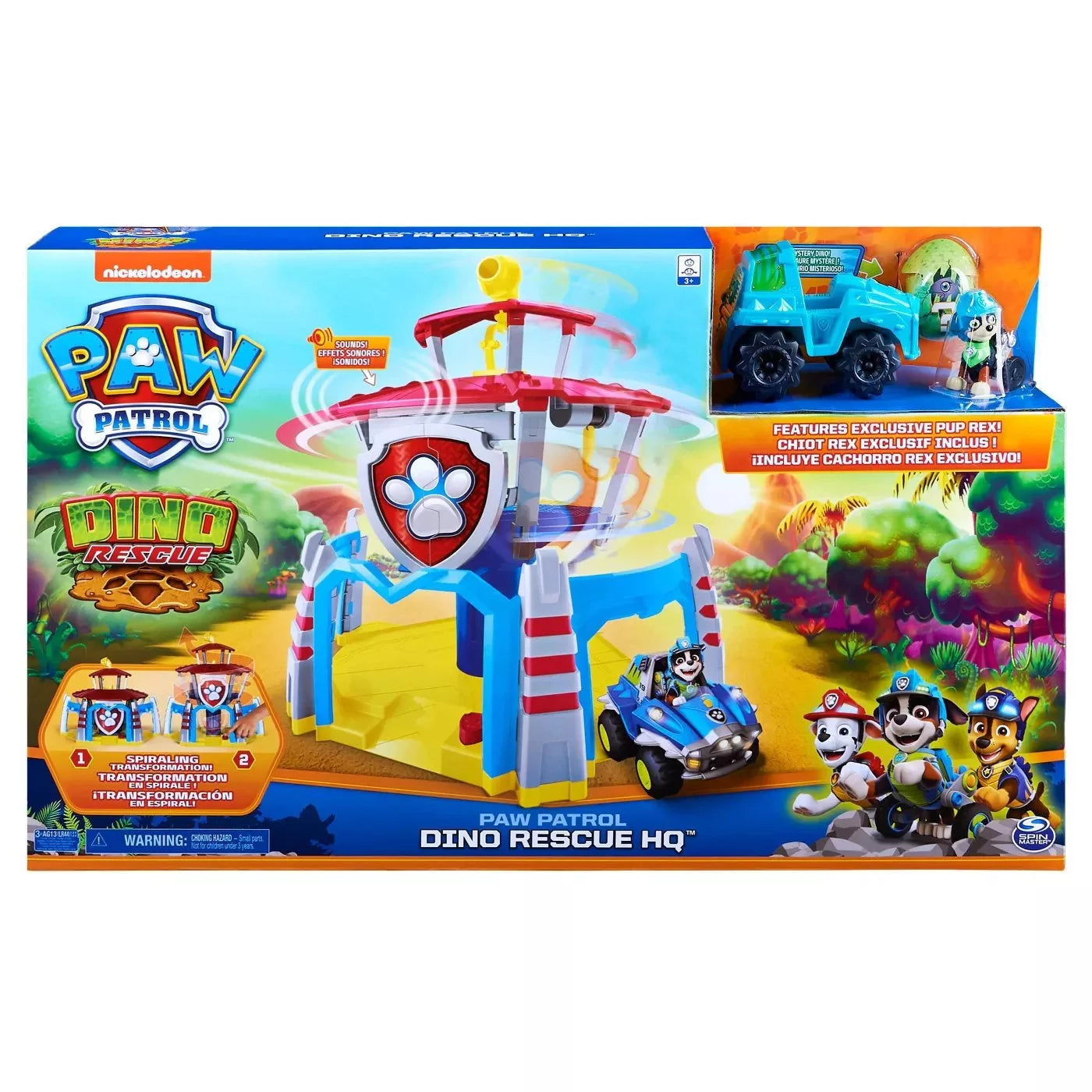 Paw Patrol Chase Dino Headquarters B941839