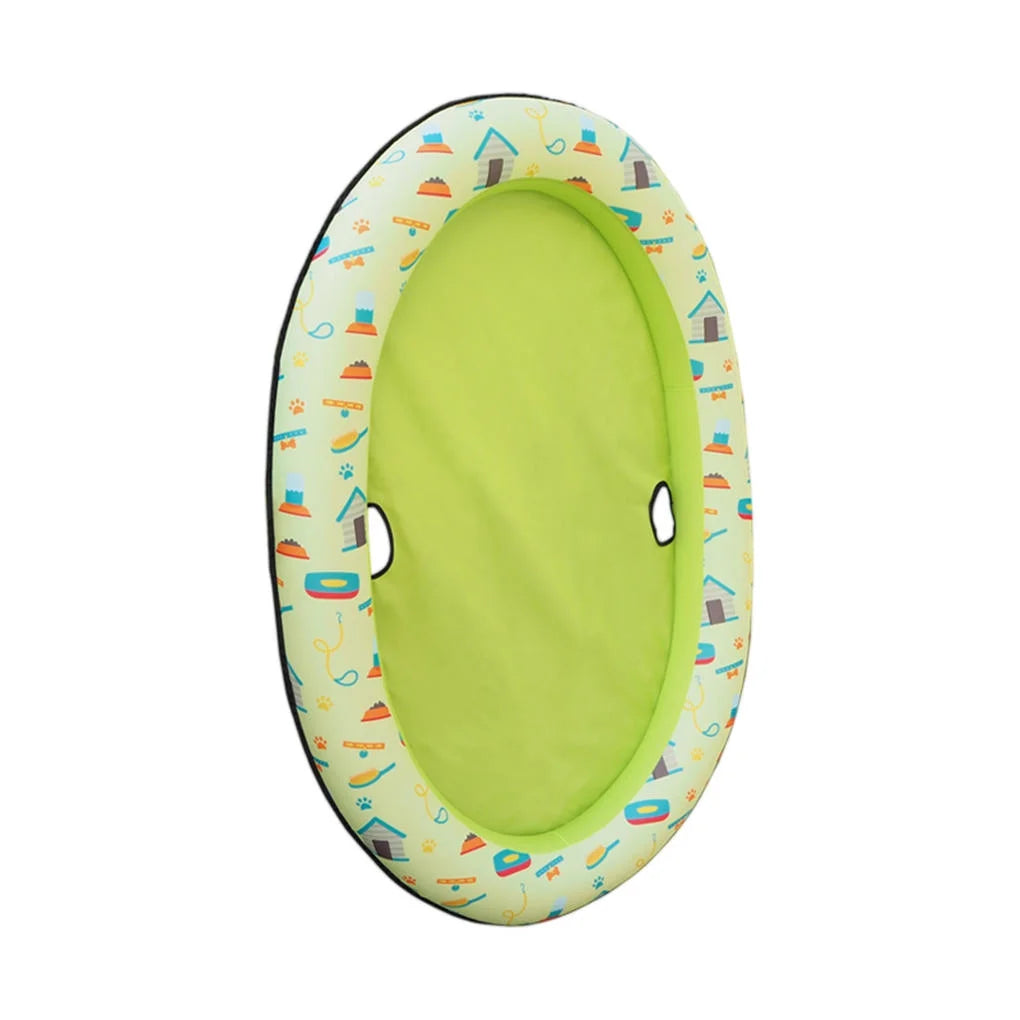 Inflatable PVC Pet Swimming Pool Raft with Printing Pattern C111