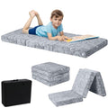 Foldable Floor Mattress, Trifold Futon, 63x26 Inch R679544