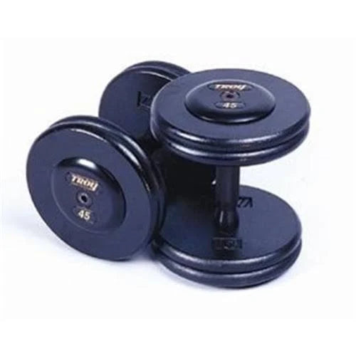 Black Fix Dumbbells 65 Pounds each I395