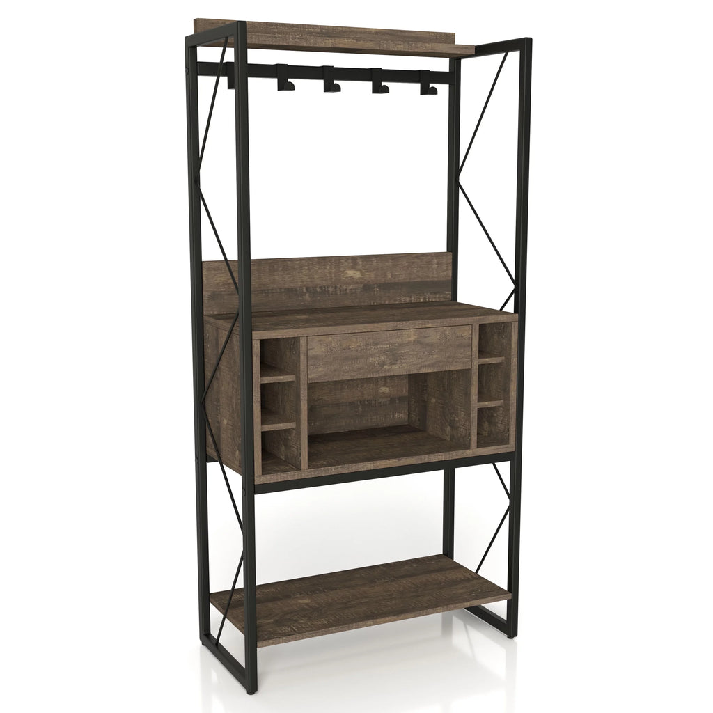 Metal and Wood Baker's Rack Z754846
