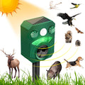 Ultrasonic Outdoor Animal Repeller with Motion Sensor, 1600sq.ft Coverage L91685